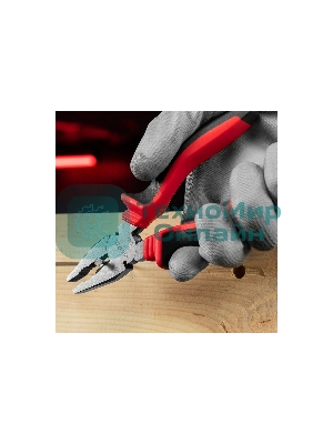 Плоскогубцы комбинированные Matrix 17091 180 мм, хром-ванадий, двухкомпонентные рукоятки