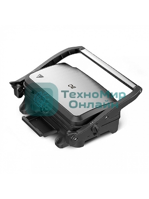 Гриль электрический BQ GR3006, черный/стальной