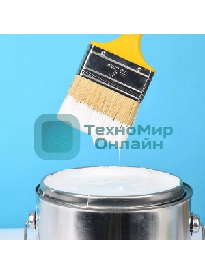 Кисть малярная с пластиковой ручкой Deli DL509113 75 мм, натуральная щетина