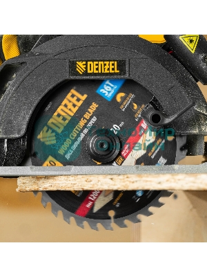 Пильный диск по дереву Denzel ф165 х 20 мм, 36 зубьев