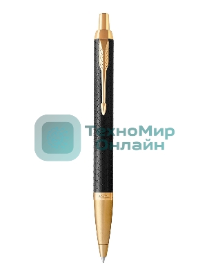 Ручка шариковая Parker IM Premium K323 (CW1931667) Black GT, M, синие чернила, подарочная коробка
