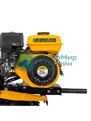 Мотоблок Denzel DPT-270S, 7 л.с., ремен.сцеп, фрез 3х4, ШОМ, передачи 2В/1Н