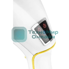 Отпариватель Kitfort КТ-999-4 желтый/белый, 1600 Вт, 20 г/мин, 240 мл