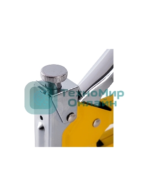 Мебельный степлер Deli DL1313 3-в-1. 4-8мм. 0,6 кг. Полностью стальная конструкция. Подходит для D/U/T.