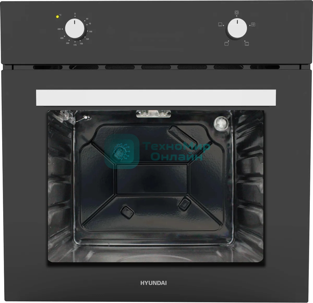Духовой шкаф электрический Hyundai HEO 62312 BG черный
