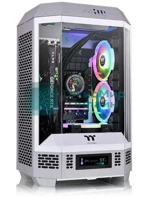 Компьютерный корпус Thermaltake The Tower 300 серый, Micro-Tower, без БП, CA-1Y4-00SIWN-00