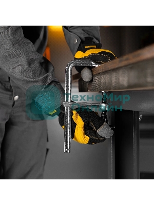 Струбцина Denzel F-образная, 80x150 мм, кованая