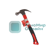 Молоток-гвоздодер Matrix ''optimal'' 450 г, фибергласовая обрезиненная рукоятка