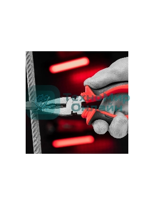 Плоскогубцы комбинированные Matrix 17091 180 мм, хром-ванадий, двухкомпонентные рукоятки