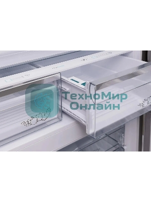 Холодильник Sharp SJ653GHXI52R серебристый двухкамерный 400/164 л морозилка снизу, No Frost