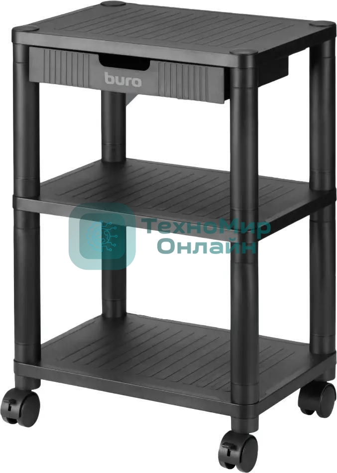 Подставка для оргтехники Buro BU-PS120 черный