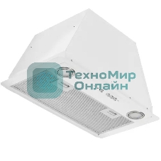 Вытяжка встраиваемая Elikor Flat 52П-650-К3Д белый, 52 см, 650 куб. м/ч, 60 дБ