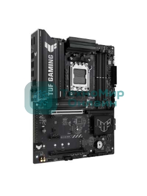 Материнская плата ASUS TUF GAMING B650-E WIFI, AM5, AMD B650, 4xDDR5, 4xSATA, 3xM.2, 1xPCIe 4.0 x16, 1xPCIe 4.0 x16, 1xPCIe x1, 1xDP, 1xHDMI, 1x2.5Gb LAN, Wi-Fi 6E, Bluetooth 5.3, 2xUSB-C (1x10Gbps, 1x20Gbps), 3xUSB-A 5Gbps, 2xUSB-A 10Gbps, 3xUSB-A 2.0, 5x3.5 мм, 7.1, ATX