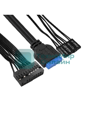 Компьютерный корпус Desktop ExeGate MI-208U2-M300 (mini-ITX/mATX, БП M300 с вент. 8см, 1хUSB+2хUSB 3.0, аудио, черный)