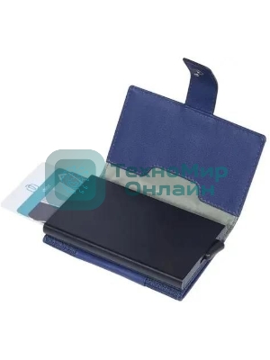 Картхолдер Piquadro S137 PP5649S137R/BLU синий металл