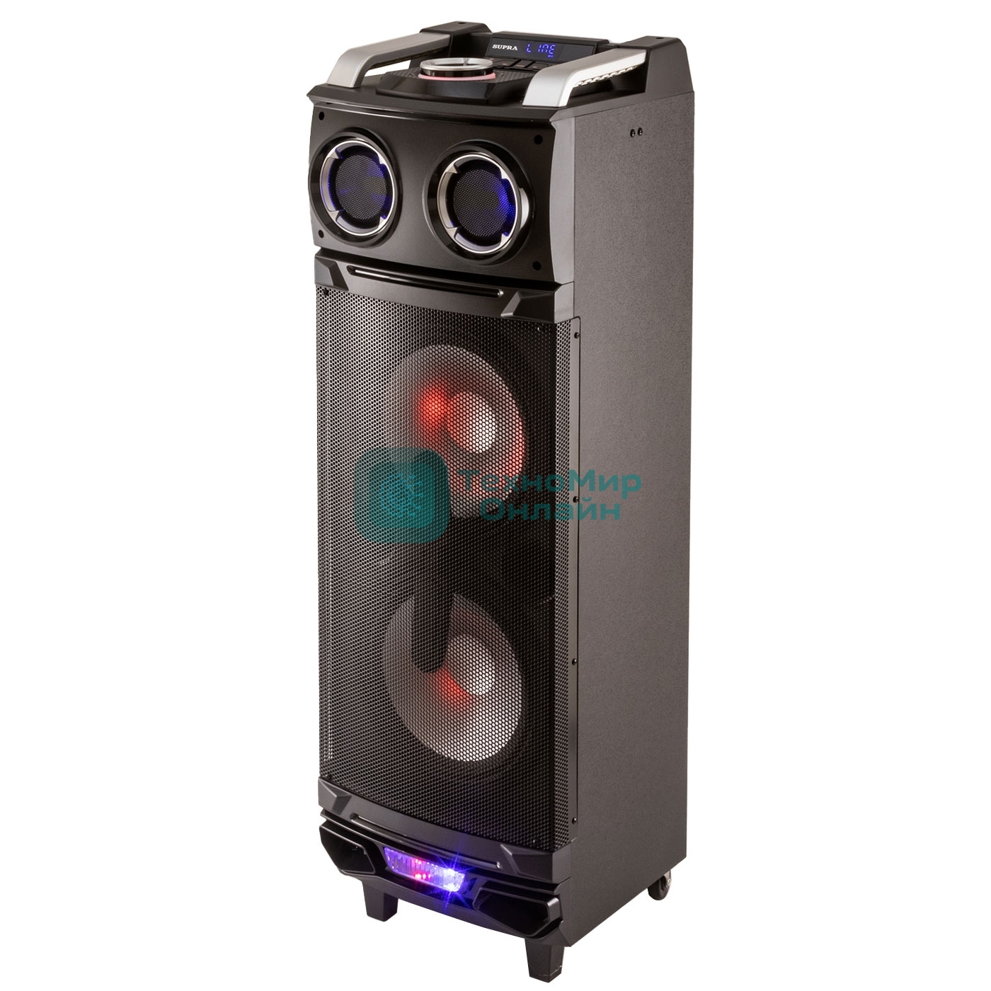 Минисистема SUPRA SMB-980 черный 1000Вт FM USB BT SD