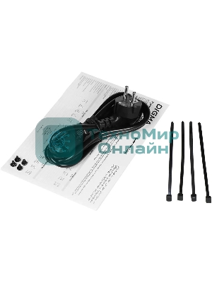 Блок питания Digma DPSU-750W-WH RTL, 750Вт, 80 PLUS, 120мм, черный