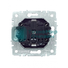 Розетка 1-местная IEK BRITE РС14-1-0-БрШ с заземлением, с защитными шторками, 16А, шампань