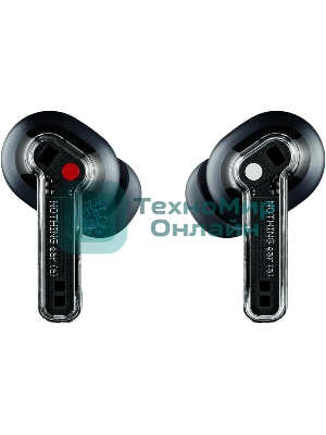 Наушники TWS NOTHING Ear (a) черный, внутриканальные, Bluetooth, активное шумоподавление, до 9.5 ч