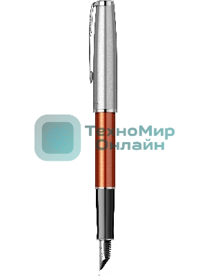Ручка перьевая Parker Sonnet Essentials SB F545 (CW2169228) LaqOrange CT, F, сталь нержавеющая, подарочная коробка