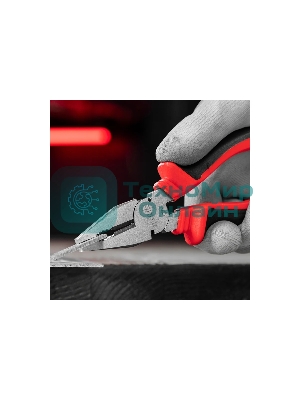 Плоскогубцы комбинированные Matrix 17091 180 мм, хром-ванадий, двухкомпонентные рукоятки