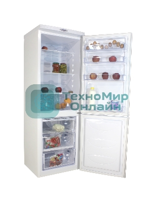 Холодильник DON R-290 B белый двухкамерный 209/101л морозилка снизу