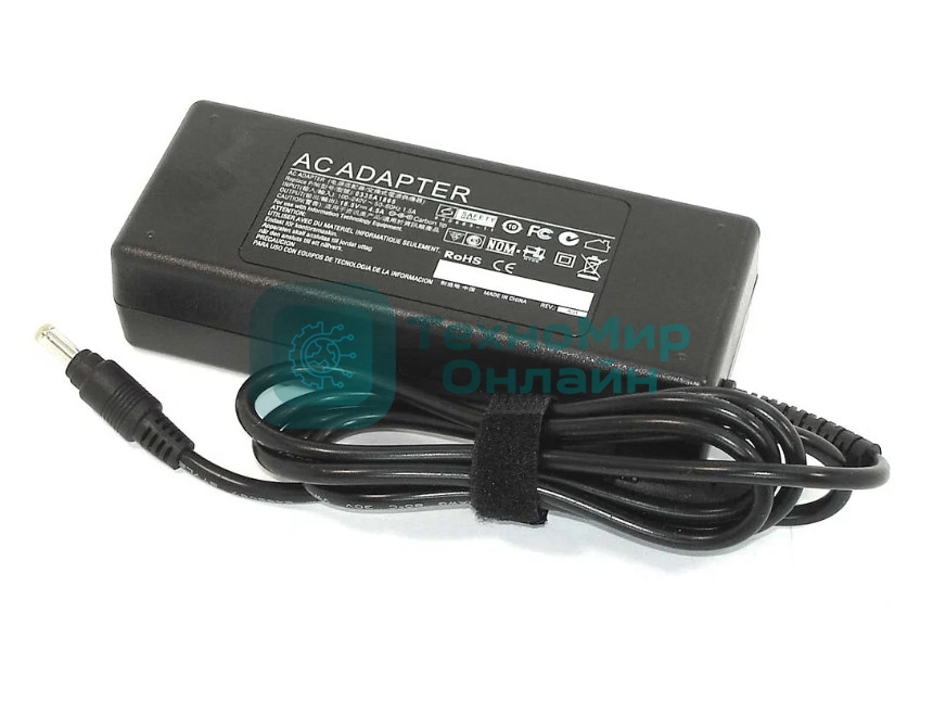 Блок питания (сетевой адаптер) для ноутбуков HP 18.5V 4.5A 4.8x1.7мм 83W, OEM