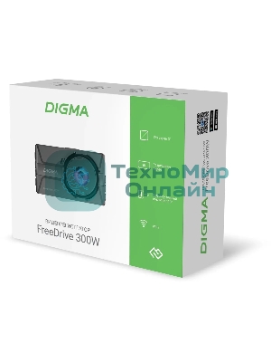 Видеорегистратор Digma FreeDrive 300W, 2560x1440, 3
