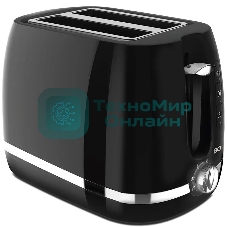 Тостер BQ T1711, 900 Вт, черный