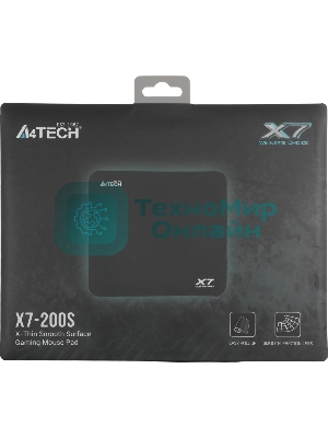 Коврик для мыши A4Tech X7 Pad X7-200S черный 250x200x2мм