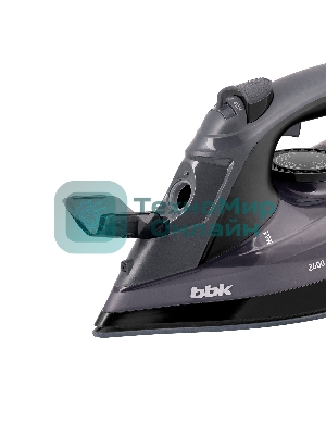 Утюг BBK ISE-2412 (L) сиреневый, 2400 Вт, 40 г/мин, 140 г/мин, 400 мл