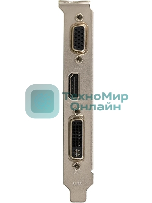 Видеокарта MSI N210-1GD3/LP NVIDIA GeForce 210 1024Mb 64 DDR3 460/800 DVIx1/CRTx1 Ret