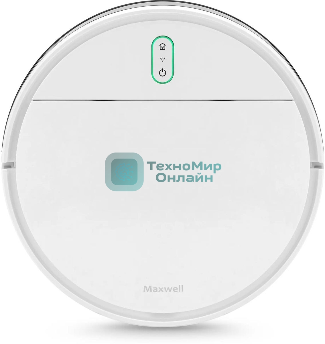 Робот-пылесос Maxwell MW-3291 белый, 2600 мАч Li-Ion, уборка влажная/сухая, пылесборник контейнер 0.45 л