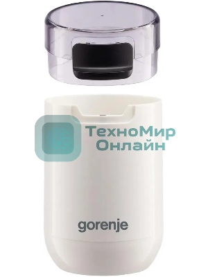 Кофемолка Gorenje SMK150SW 150Вт сист.помол.:одинарный нож вместим.:45гр белый