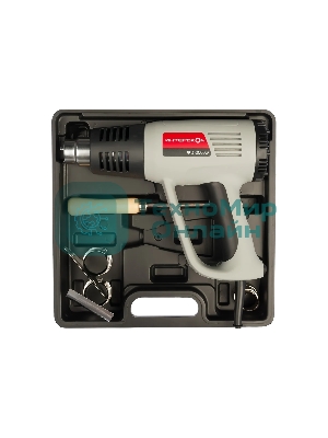 Фен технический ИНТЕРСКОЛ ФЭ-2000Э 2000Вт, 80-600 °С,поток 300-500л/мин, 0.8кг 192.0.1.00