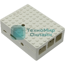 Корпус ACD RA181 белый для микрокомпьютера Raspberry Pi 3 White ABS Plastic Building Block case for Raspberry Pi 3