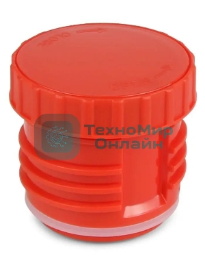 Термос Starwind 20-1200 1.2 л, серебристый/красный, картонная коробка