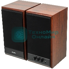 Акустическая система SVEN SPS-702 2.0 коричневый/орех 40Вт