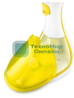 Отпариватель Kitfort КТ-999-4 желтый/белый, 1600 Вт, 20 г/мин, 240 мл