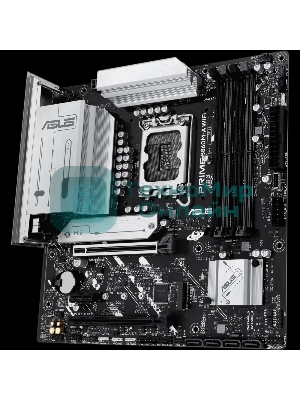 Материнская плата ASUS PRIME B860M-A WIFI, LGA 1851, Intel B860, 4xDDR5, 4xSATA, 2xM.2, 1xPCIe 5.0 x16, 1xPCIe 4.0 x16, 1xPCIe 4.0 x1, 2xDP, 1xHDMI, 1x 2.5Gb LAN, 1xUSB-C 20Gbps, 1xUSB-A 10Gbps, 2xUSB-A 5Gbps, 4xUSB-A 2.0, 3x3.5 мм, 7.1, micro-ATX.