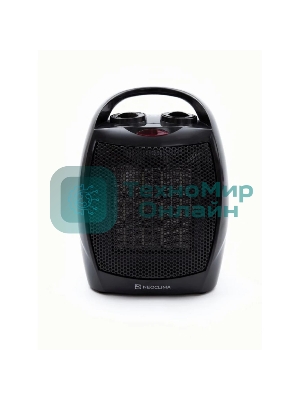 Тепловентилятор Neoclima PTC-07, черный, 750/1500 Вт, 20 м2, термостат