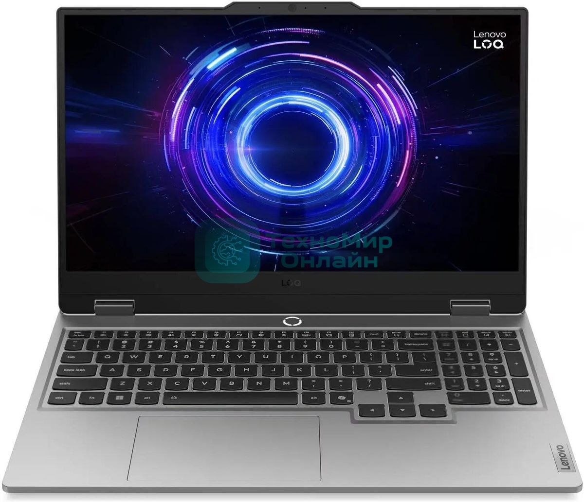 Ноутбук Lenovo LOQ 15IRX10 серый Core i5 13450HX 16Gb SSD 512Gb NVIDIA GeForce RTX 5050 8Gb 15.6