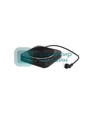 Плита настольная Maxvi HE111 черный