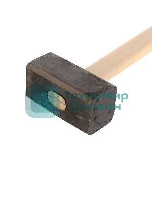 Кувалда Сибртех 7000 г, кованая головка, деревянная рукоятка 750 мм