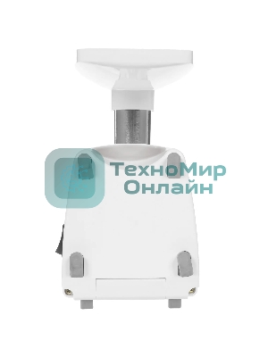 Мясорубка электрическая Аксион М14.03 белый, 600 Вт, 0.7 кг/мин, защита от перегрузки, насадки - 4