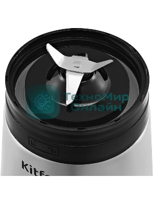 Блендер стационарный Kitfort КТ-3570 305Вт нержавеющая сталь/черный