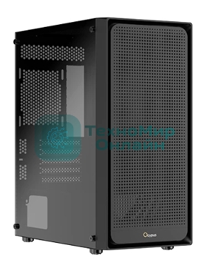 Компьютерный корпус Ocypus Gaммa C50 без БП черный (Gaммa-C50-BKG000XX-GL)