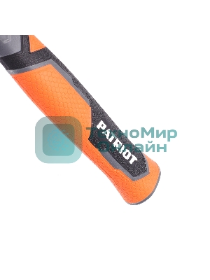 Киянка Patriot RMF 450 W белая, фиберглас.рукоять, квадратный боек, 450г, демпфирующее наполнение, низкий отскок (на 50%)