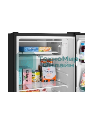 Холодильник Maunfeld MFF83B черный мат. однокамерный 85л