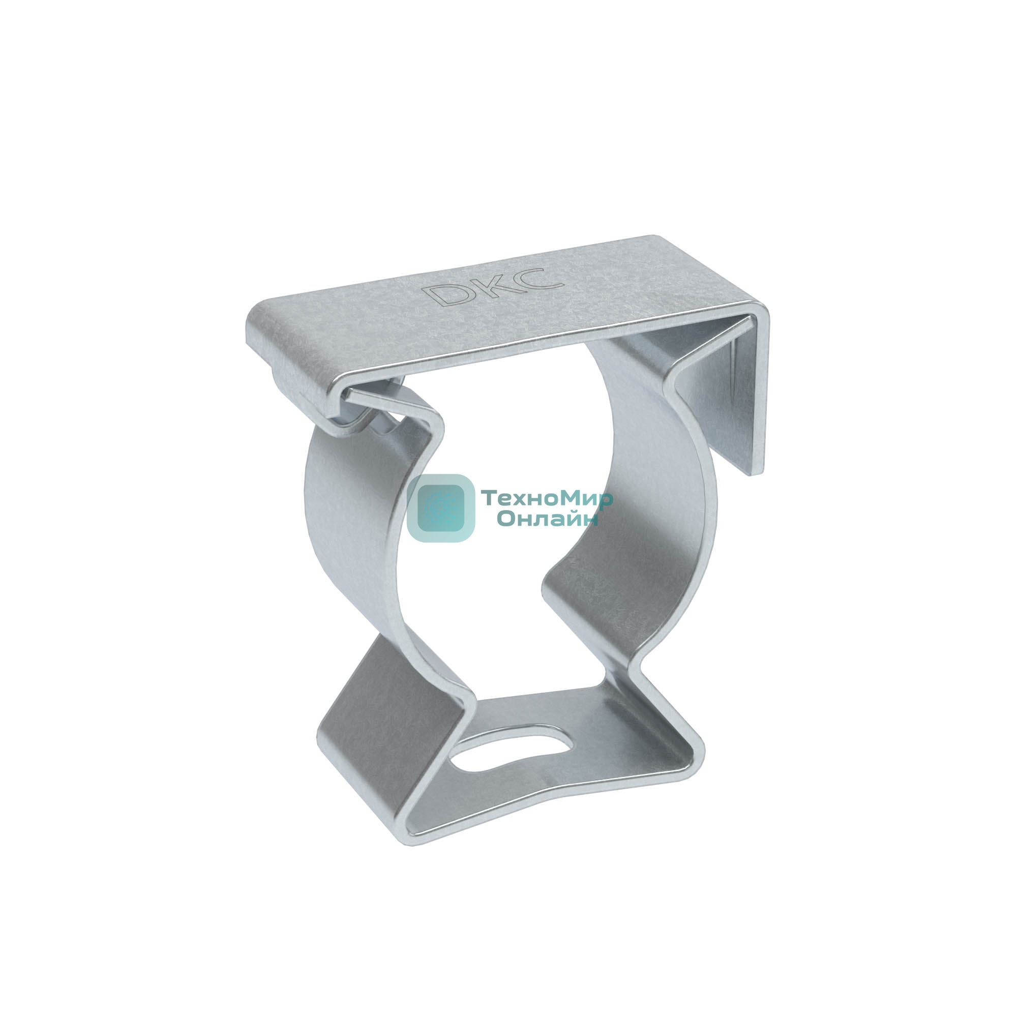 Держатель с крышкой DKC 6044-A25 d25мм оцинк. сталь